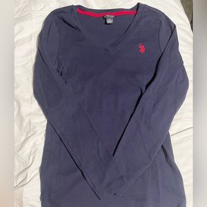 U.S. Polo Assn. / Long Sleeve / Navy Blue / XS Women